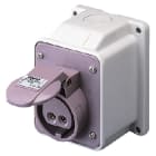 GEWISS - GEWGW62460 PRESA FISSA 10°PAR.PR.2P 16A 24/42V 4H