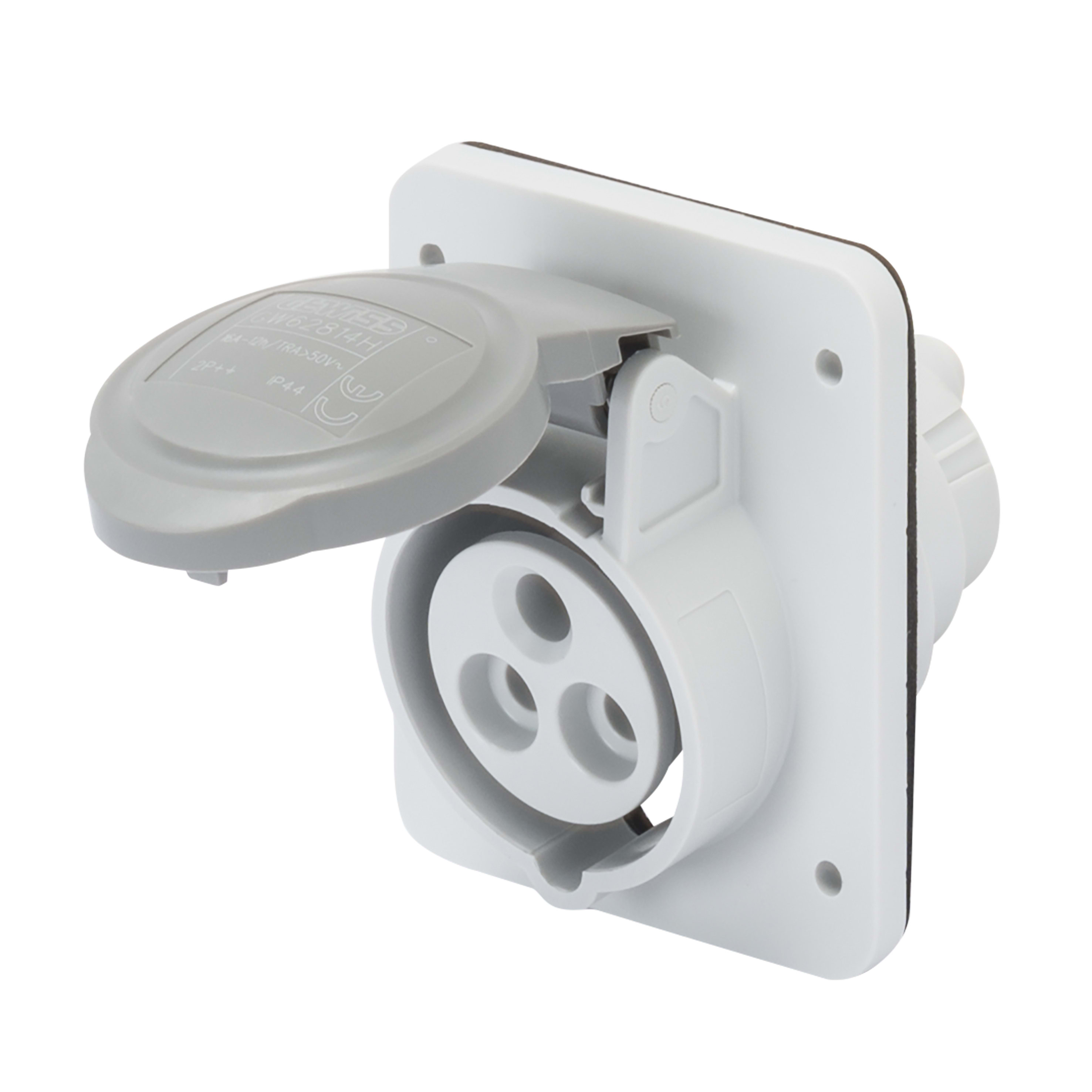 GEWISS - GEWGW62817H PR.INC.10° HP IP44 2P+T 16A >250VCC8H