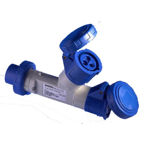 GEWISS - GEWGW64010 MOLTIPL.ST.2U 2P+T 16A 230V 6H