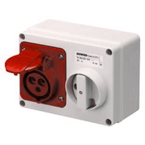 GEWISS - GEWGW66009 PRESA BL.OR.C.F.3P+N+T 16A 400V 6H SBF