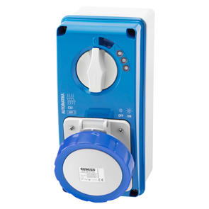 GEWISS - GEWGW66066N PR.BL IP67 C.F.3P+T 32A 230V 9H MT60C