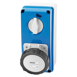 GEWISS - GEWGW66221N PR.BL IP67 C.F.3P+T 32A 500V 7H SBF