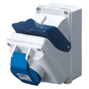 GEWISS - GEWGW66404 COMBIBLOC C.F.IP44 2P+T 16A 230V 6H