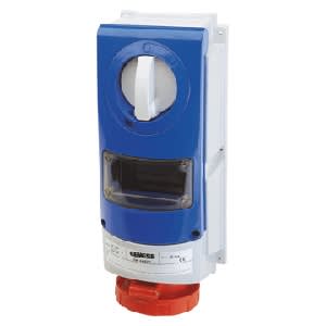 GEWISS - GEWGW66808 PRESA BL.IP66 S.F.3P+T 16A 400V 6H CBF