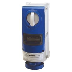 GEWISS - GEWGW66829 PRESA BL.IP66 S.F.3P+N+T 16A 230V 9H A.M
