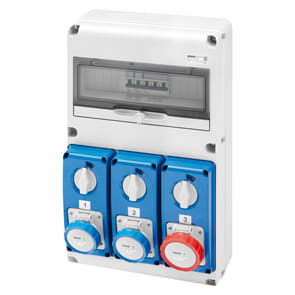 GEWISS - GEWGW68230N Q-DIN14 ASD 2PR.2P+T16A+1PR.3P+N+T16A