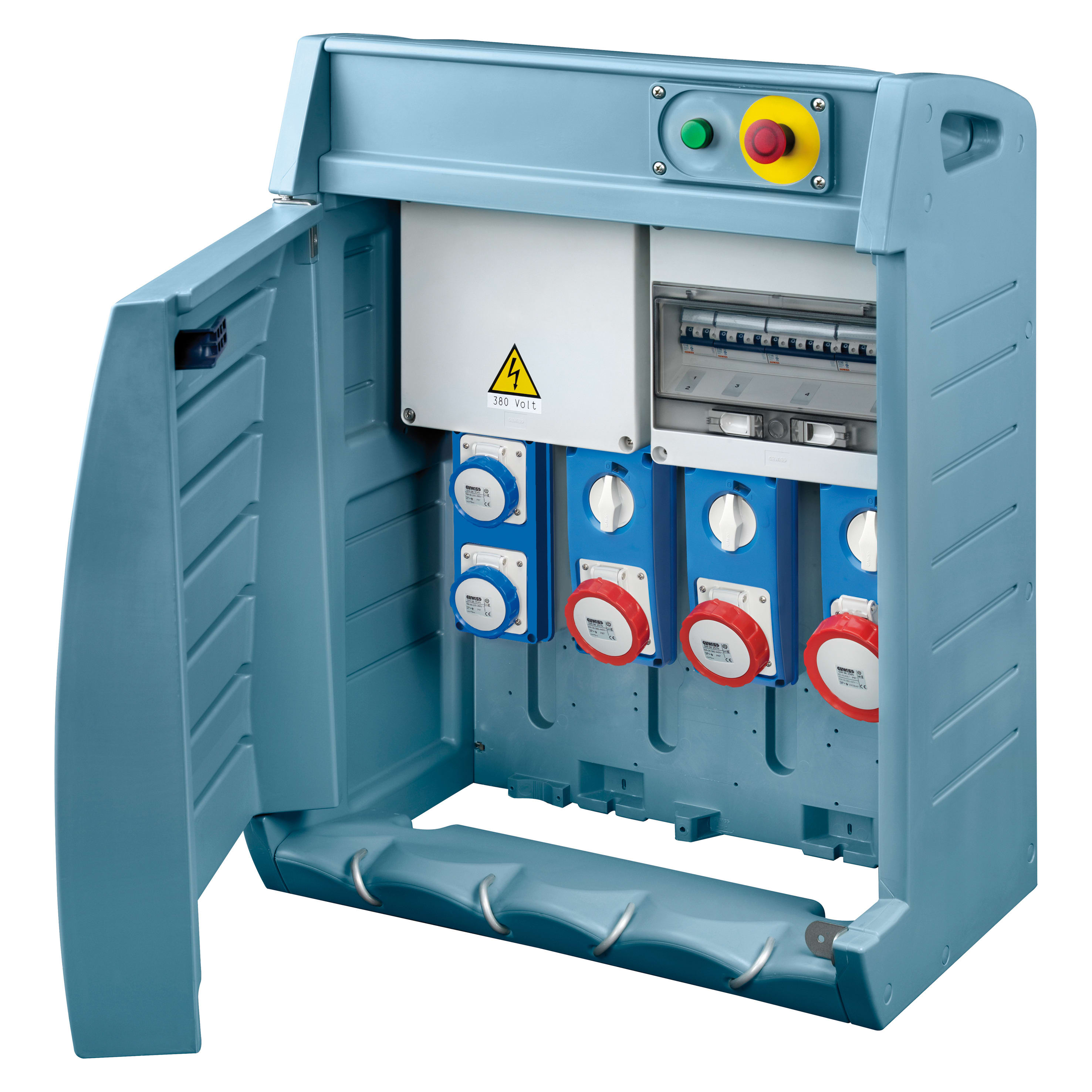 GEWISS - GEWGW68572 Q-BOX4 ASC MO3F 5 PR.SBF 33 KW EM