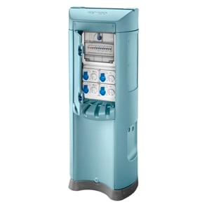 GEWISS - GEWGW68831A QMC200B 4 2P+T 16A IP44 MTC 10A AZZ