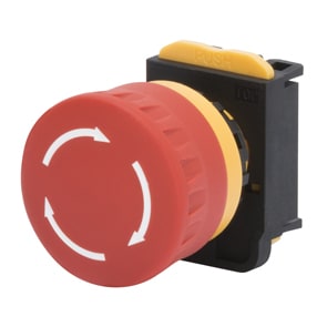 GEWISS - GEWGW74362 PULSANTE FUNGO D.40MM RITENUTA+CHIAVE
