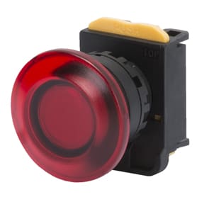 GEWISS - GEWGW74364 PULSANTE A FUNGO FORMA TONDA - DIAMETRO 40MM - CON RITENUTA - NON LUMINOSO