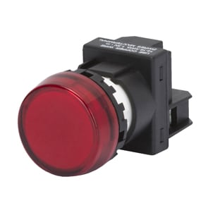 GEWISS - GEWGW74451 SEGNALATORE LUMINOSO AD ALIMENTAZIONE DIRETTA FORMA TONDA - TENSIONE NOMINALE 230V - ATTACCO LAMPADA BA95 - VERDE