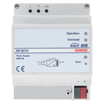 GEWISS - GEWGW90710 ALIMENTATORE KNX 640MA