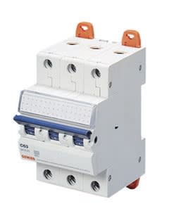 GEWISS - GEWGW92065 INT.MAGNETOTERMICO 3P C6 6KA 3M