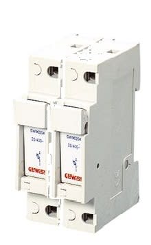GEWISS - GEWGW96216 PORTAFUS.SEZ.1P+N 8,5X31,5 400V AC 20A