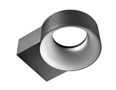 GEWISS - GEWGWF2100FR830 ELIA OL - OPALE - 3000K CRI80 - ON/OFF - IP65 - CLASSE I - NERO
