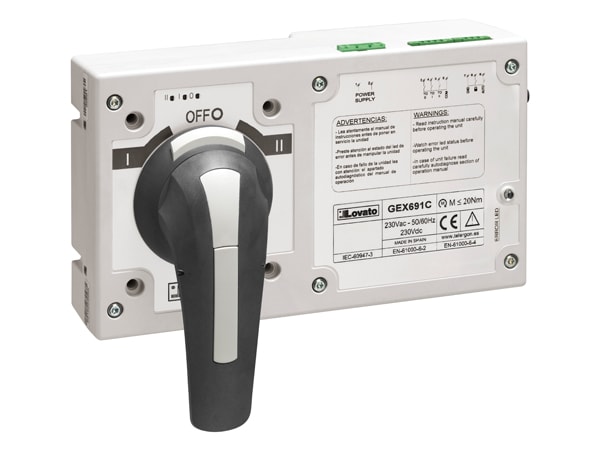 LOVATO - LOVGEX690C COMANDO MOTORIZZATO PER GE0160-0200E