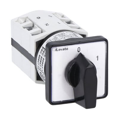LOVATO - LOVGF1010U INT. 3P 10A MONT. FRONT. MAN. NERA 30X30