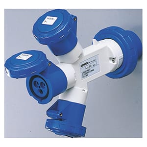 GEWISS - GEWGW64062 AD.ST.2P+T 32A 230V 3X2P+T