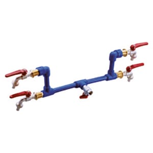 GEWISS - GEWGW68792 KIT IDRICO 2 RUBINETTI A SFERA QMC 16