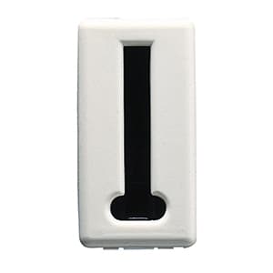 GEWISS - GEWGW20235 PRESA TELEFONICA - STANDARD FRANCESE - 8 CONTATTI - MORSETTI A VITE - 1 MODULO - SYSTEM WHITE