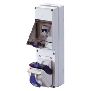 GEWISS - GEWGW66391 COMBIBLOC ASD 1PR: 2P+T IP44