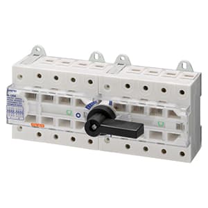 GEWISS - GEWGW97761 COMMUTATORE TRE POSIZIONI I O II - MSS 125 - 4P 125A 400V - 12 MODULI