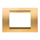 GEWISS - GEWGW22266 PLACCA 6M ORO ANTICO SYSTEM VIRNA