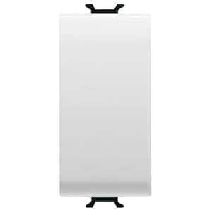 GEWISS - GEWGW10915 PULSANTE SOFT-CLICK - TASTO NEUTRO - PER RELE, DIMMER E INTER.CONT. BUS - 1P NA/NC 4A PRIVO DI POT. - 1 MODULO - BIANCO LUCIDO - CHORUSMART