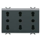 GEWISS - GEWGW12209 PR.TRIPLA 2P+T 16A P17-11 BIV.ST.ITA.N.