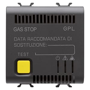 GEWISS - GEWGW12711 RILEVATORE GPL 2M 12V AC/DC NERO