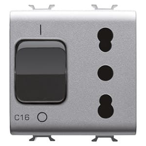GEWISS - GEWGW14311 PR.INT.+INT.MAGN.2M 1P+N 16A P17/11 TIT.