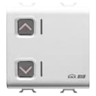 GEWISS - GEWGW10797 ATTUATORE PER TAPPARELLE - 1 CANALE - 6A - KNX - 2 MODULI - BIANCO - CHORUSMART