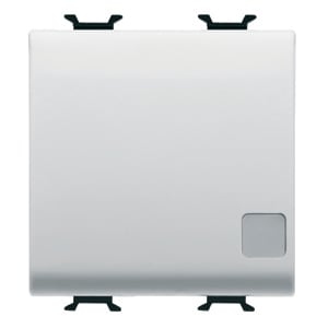GEWISS - GEWGW10918 PULSANTE EL.2MOD SEGNALAZIONE LUM.BIANCO