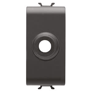 GEWISS - GEWGW12196 COPRIFORO 1M USCITA CAVO NERO
