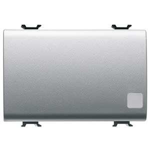 GEWISS - GEWGW14183 PULSANTE 3M 1P NA 16A ILL.SEGN.TITANIO