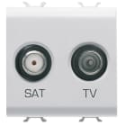 GEWISS - GEWGW10383 PRESA TV+SAT 2M BIANCO
