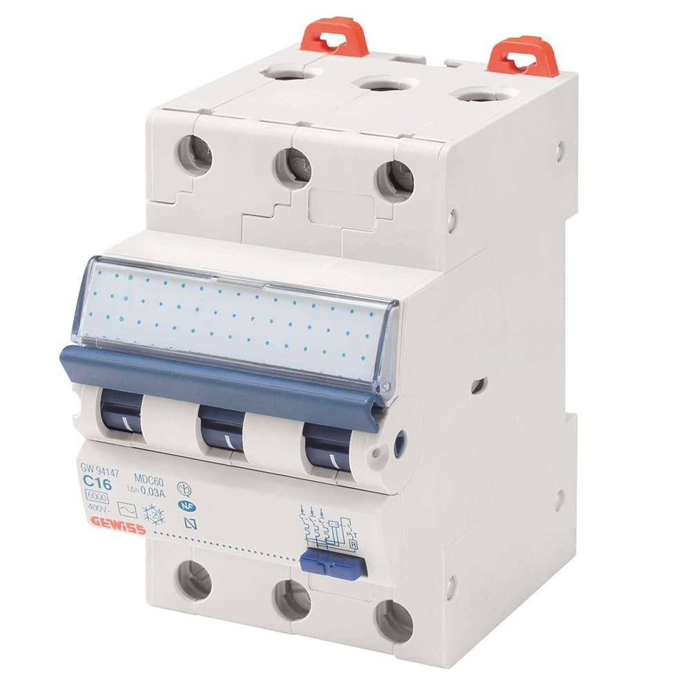 GEWISS - GEWGW94260 INT.MAG.DIF.COM.3P C32 4,5KA A/0,3 3M
