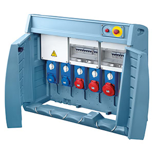 GEWISS - GEWGW68491 Q-BOX6 ASC MO3F 6PR.SBF 42 KW EM