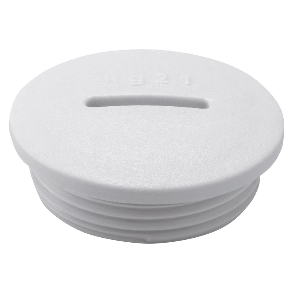 GEWISS - GEWGW52375 TAPPO DI CHIUSURA IN NYLON - PASSO M25 - GRIGIO RAL 7035 - IP65