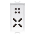 GEWISS - GEWGW10935 INSERITORE DA INCASSO - ANTIFURTO FILARE - BIANCO - CHORUSMART