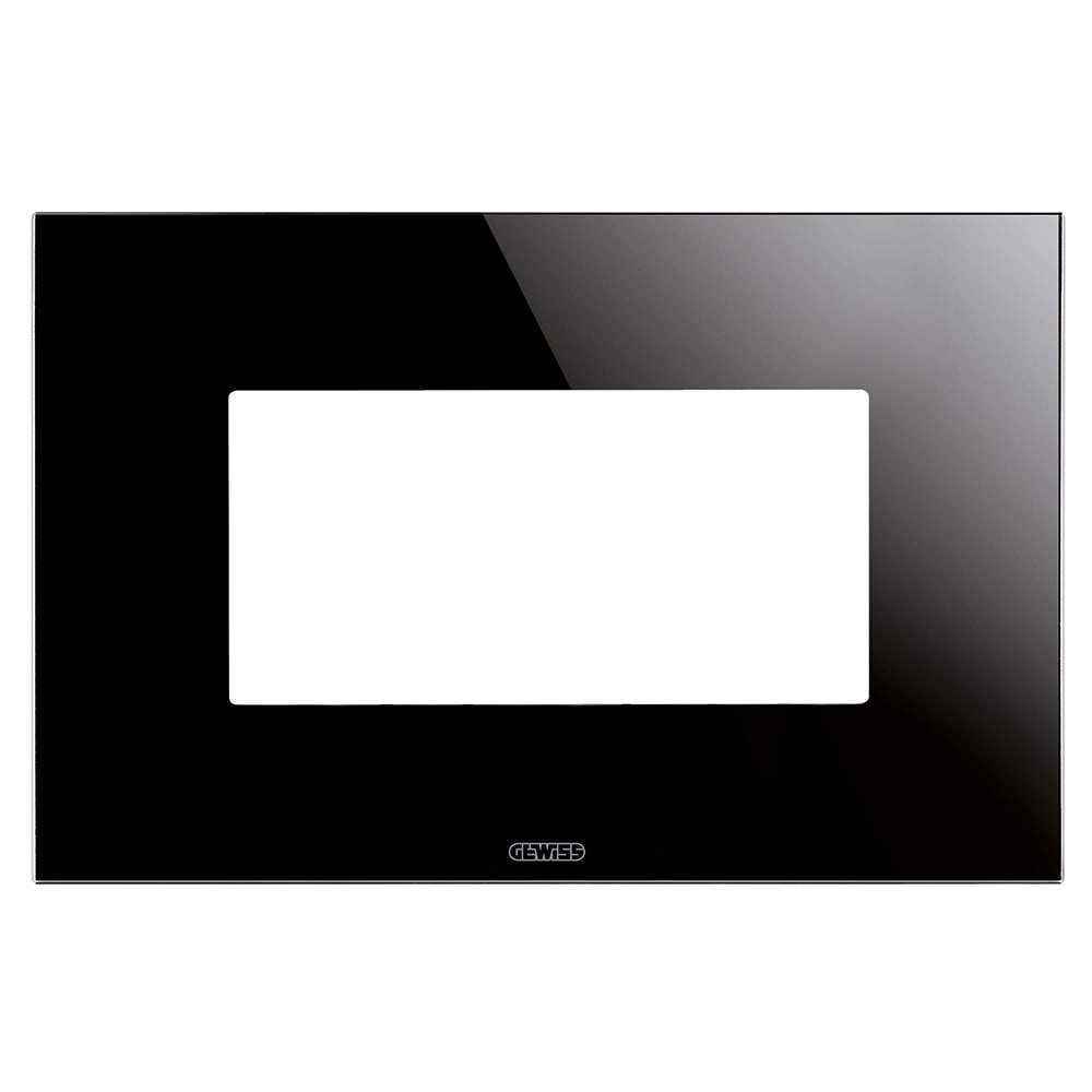 GEWISS - GEWGW16904CN PLACCA ICE 4M NERO
