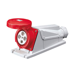 GEWISS - GEWGW63527 PRESA FISSA 90°PAR.ST.3P+N+T 63A 400V 6H