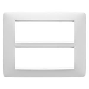 GEWISS - GEWGW16112TB PLACCA ONE 6+6M BIANCO