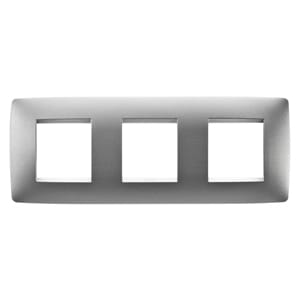 GEWISS - GEWGW16126VT PLACCA ONE INT.2+2+2M O.TITANIO