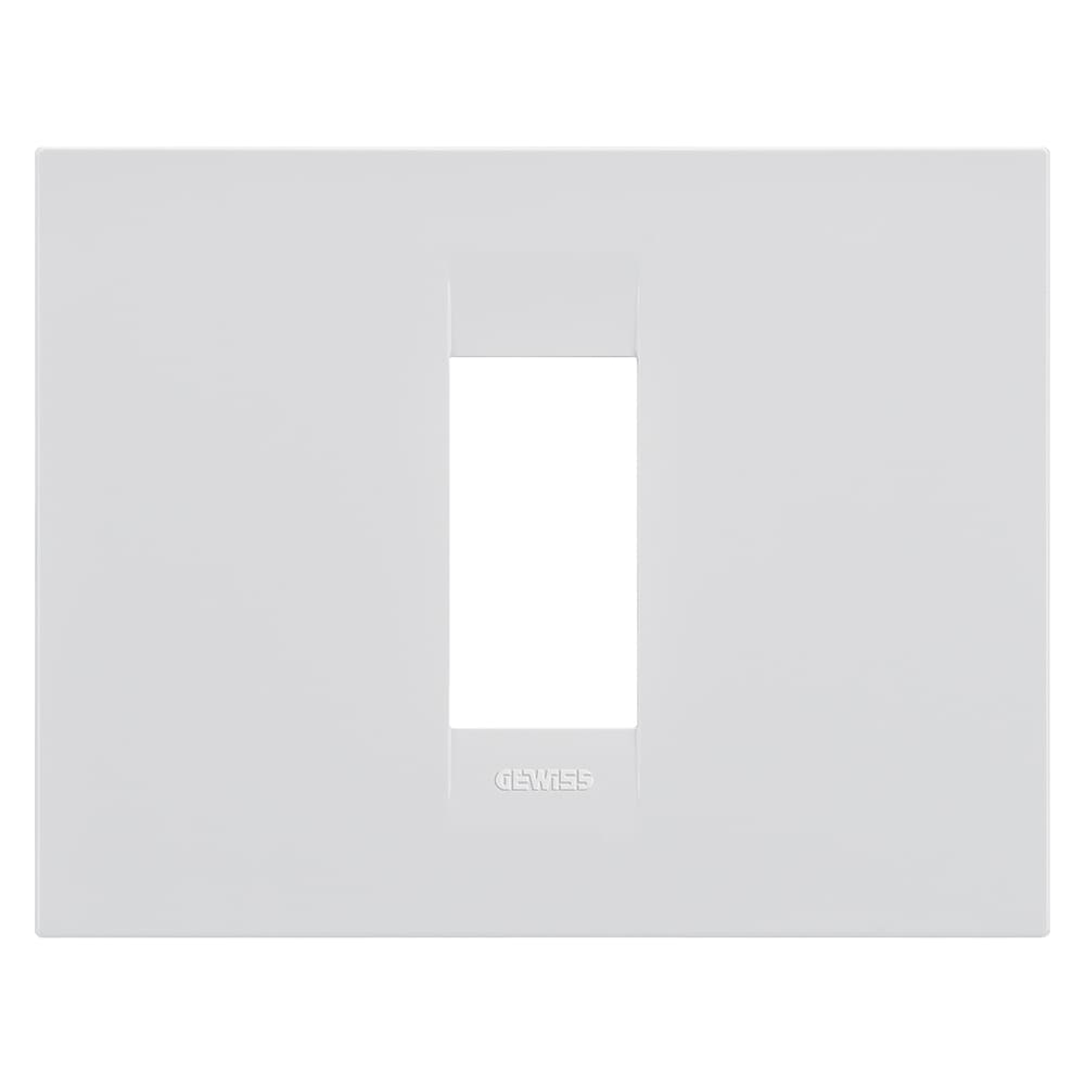 GEWISS - GEWGW16401TB PLACCA GEO 1P BIANCO