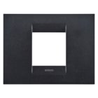 GEWISS - GEWGW16402VA PLACCA GEO 2P ARDESIA