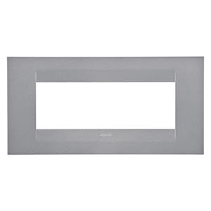 GEWISS - GEWGW16406VT PLACCA GEO 6M TITANIO