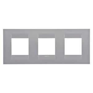 GEWISS - GEWGW16426VT PLACCA GEO INT.2+2+2M O.TITANIO