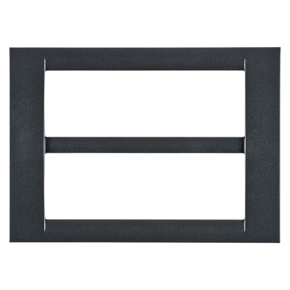 GEWISS - GEWGW22298 PLACCA 12M ARDESIA METALLIZ.SYSTEM VIRNA