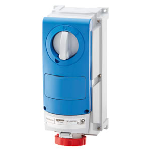 GEWISS - GEWGW66507 PRESA BL.IP66 C.F.2P+T 16A 400V 9H DIR